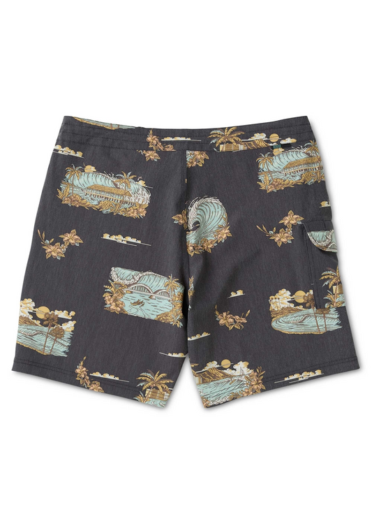 Aloha & Adios 18.5" Boardshort - Phantom
