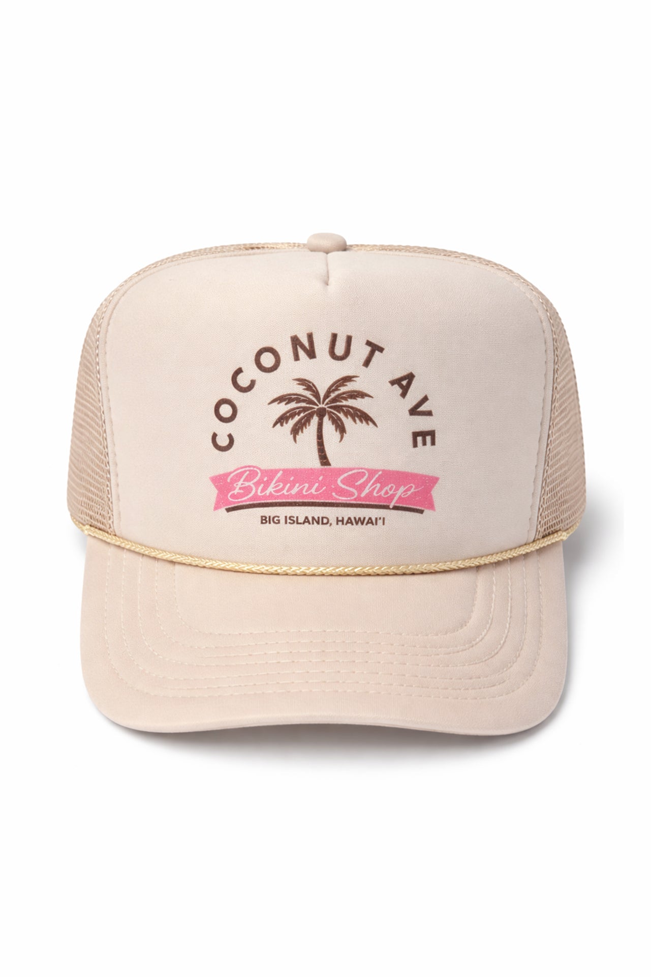 Coconut Ave Trucker Hat - Bikini Shop