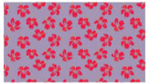 Coconut Ave Pareu- Hibiscus Haze in Purple Ember