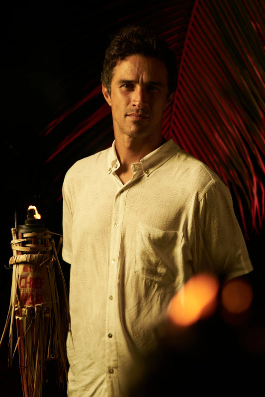 "Stay Cool" Aloha Shirt - Urchin