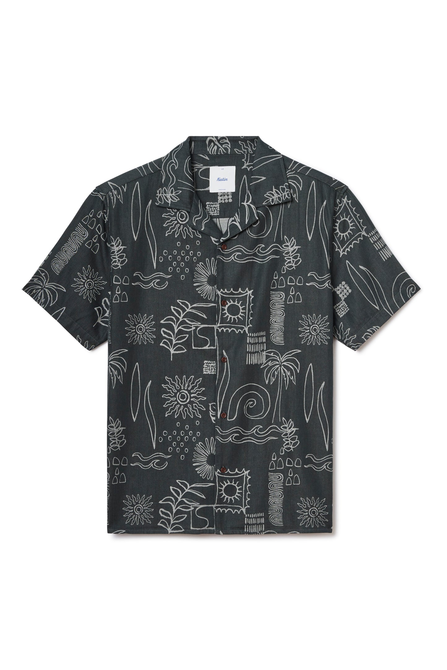 Habitat Shirt - Black Wash
