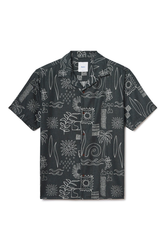 Habitat Shirt - Black Wash