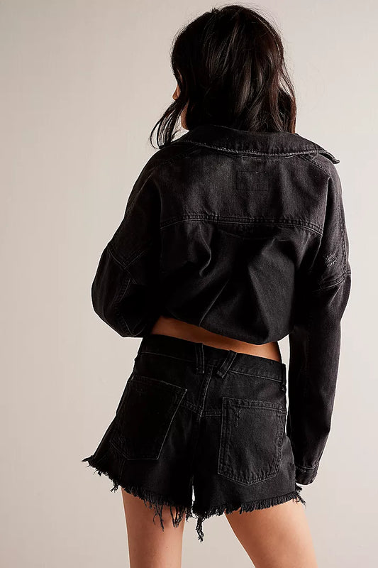 Now Or Never Denim Shorts
