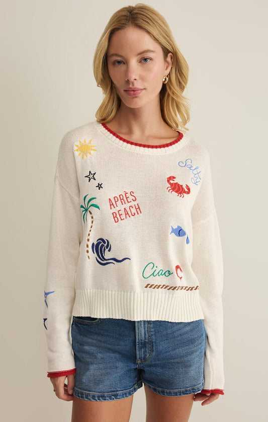 Seas The Day Sienna Sweater - Multi