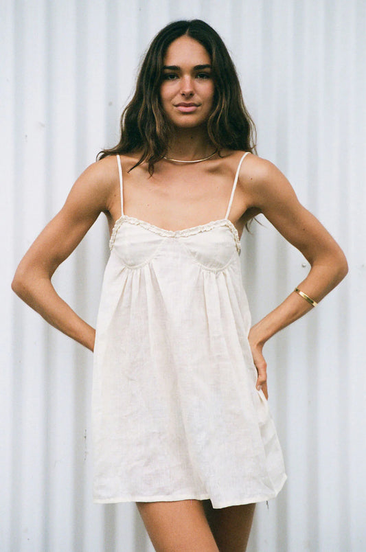 Makaha Mini - White Cotton