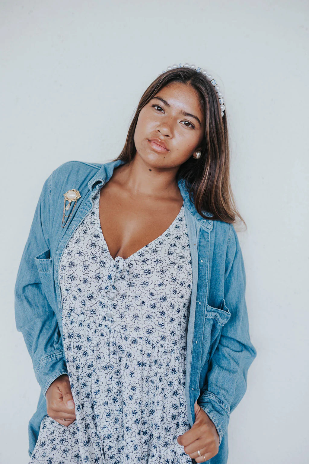 Babydoll Dress - Fine China