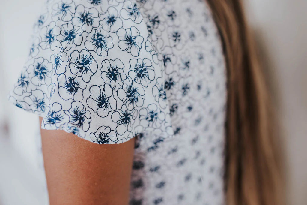 Babydoll Dress - Fine China