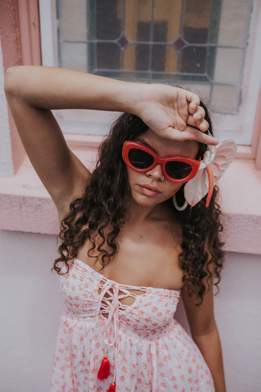 Mini Mary Dress - Petals & Pearls