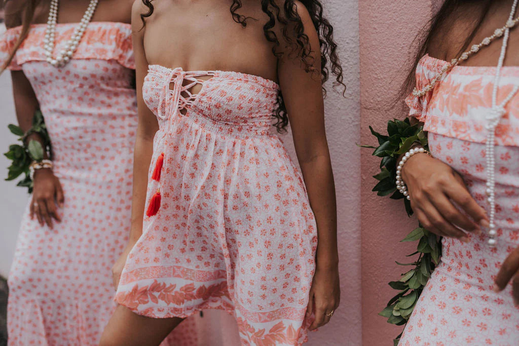 Mini Mary Dress - Petals & Pearls