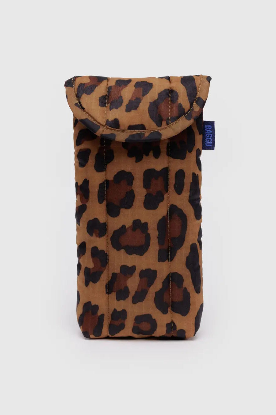 Puffy Glasses Sleeve - Leopard