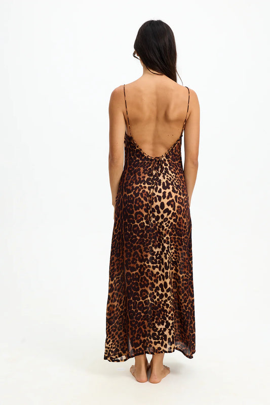 Kahea Dress - Digital Leopard