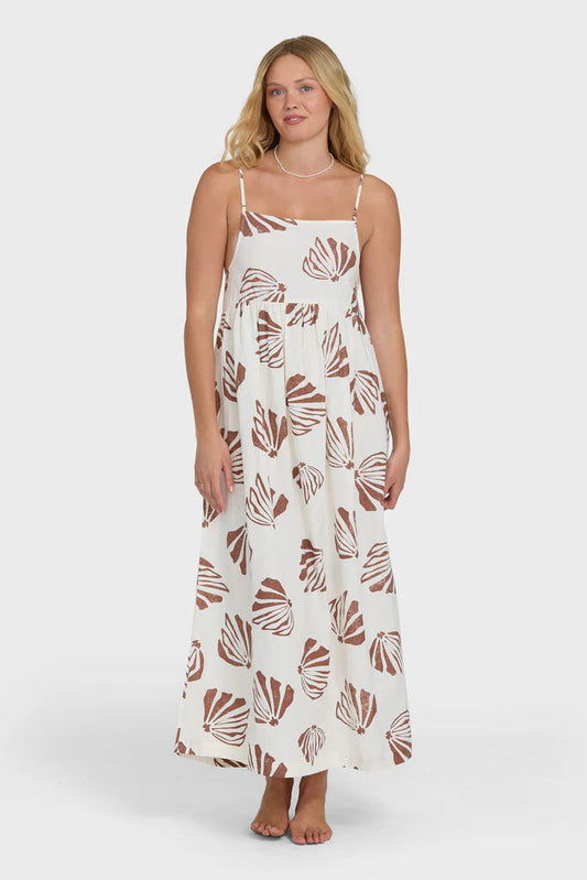 Undone Maxi Cover-Up - Salt Crystal