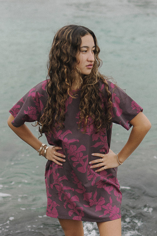 Cabana Dress - Liko Bordeaux