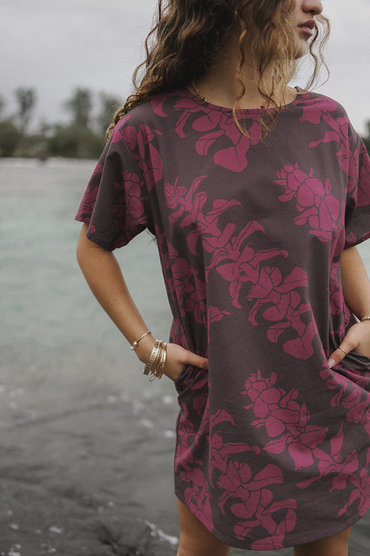 Cabana Dress - Liko Bordeaux