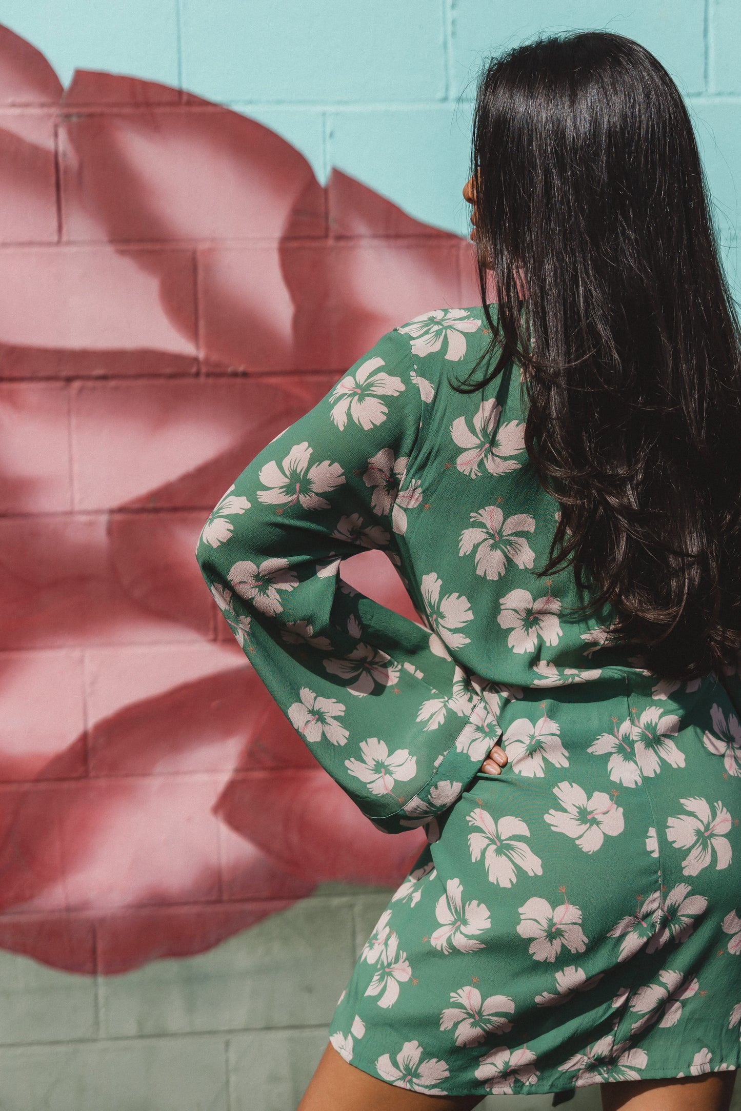 Bora Bora Dress - Island Bloom Jungle