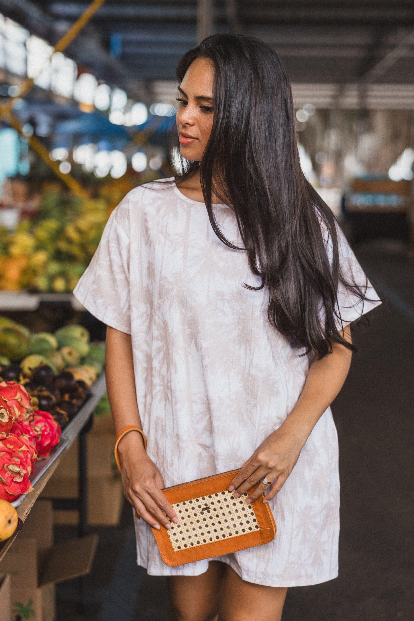 Cabana Dress - Coastal Palm