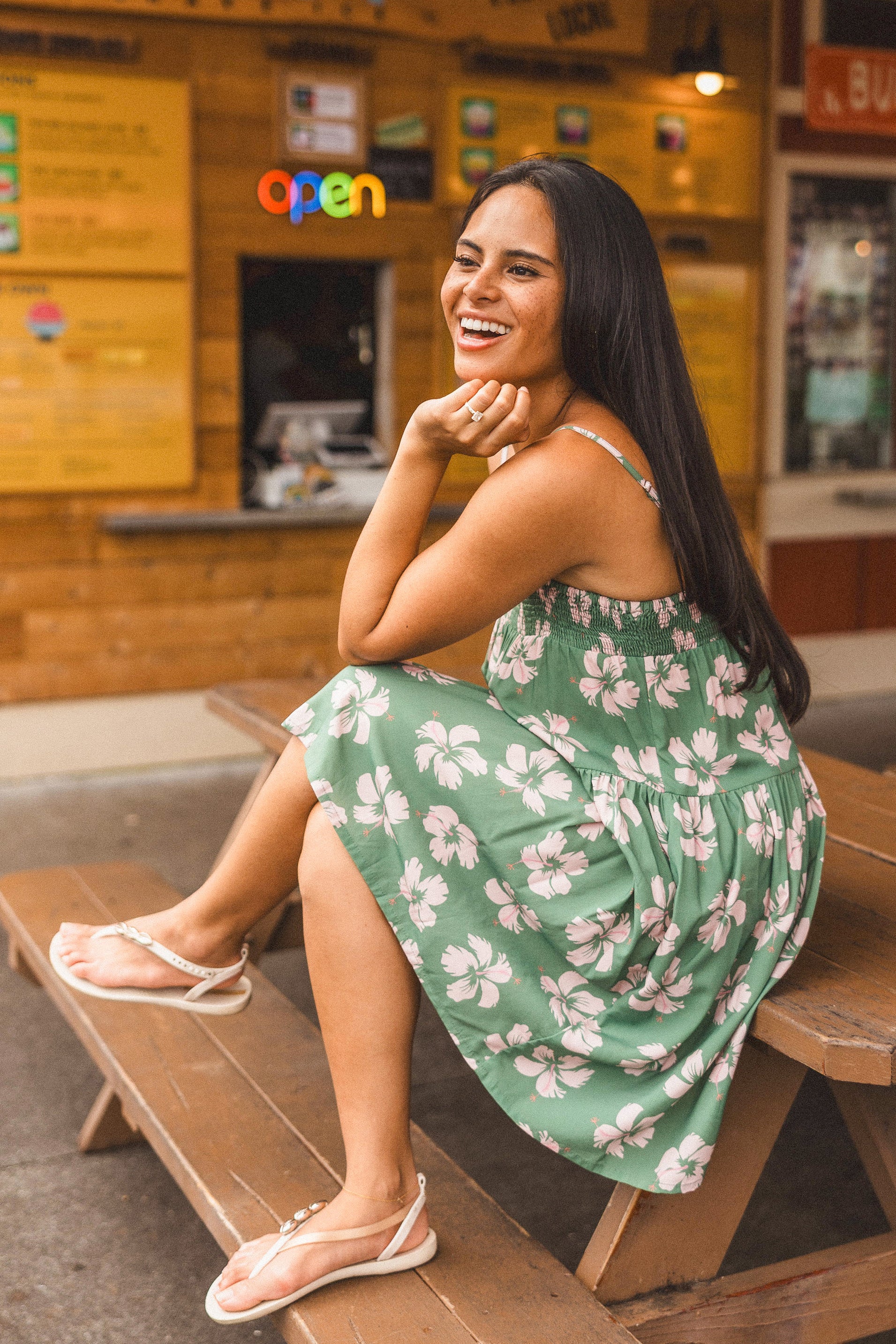 jungle mini dress Waikiki Mini