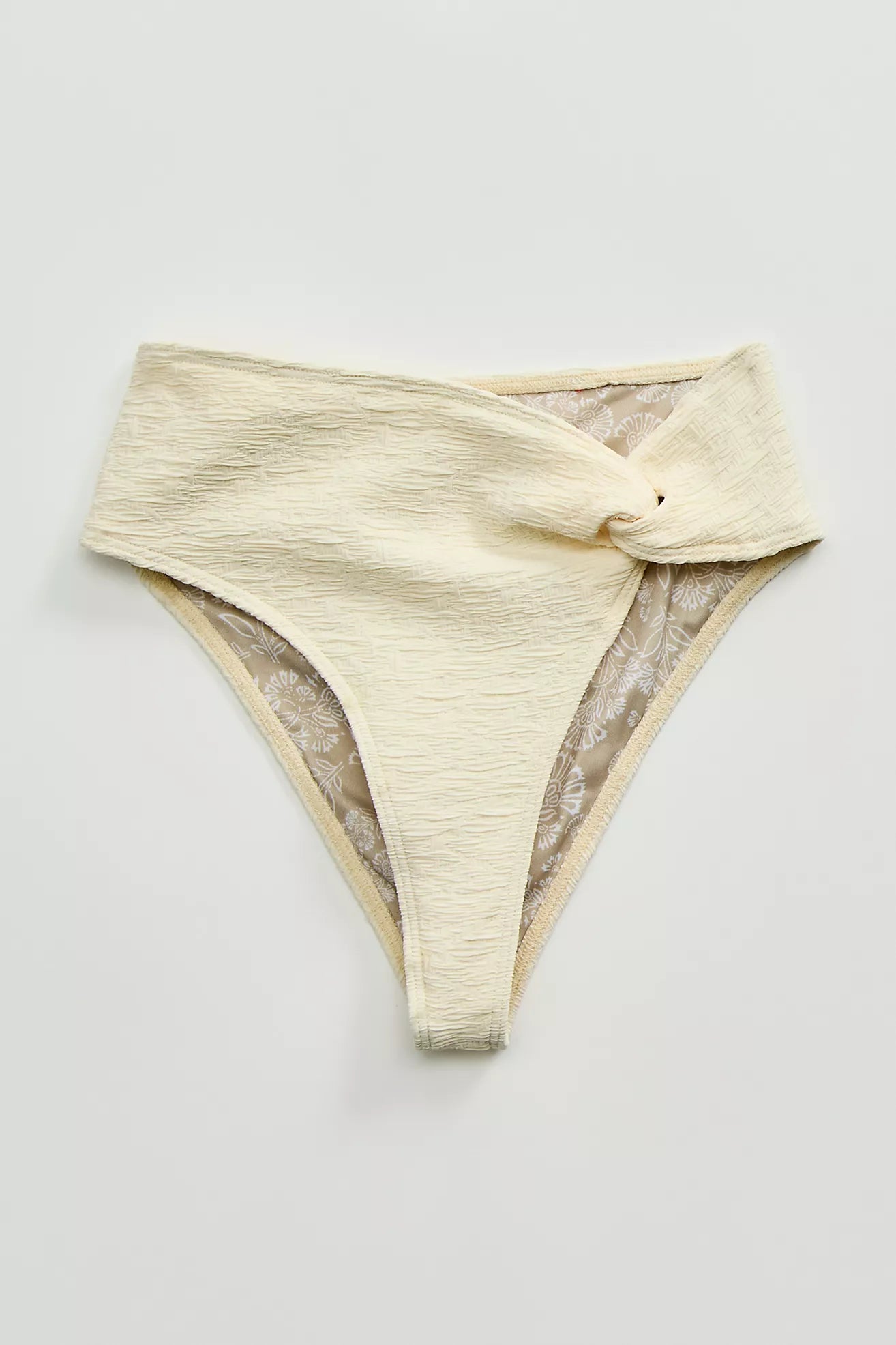 Tess High-Waisted Bikini Bottoms - Afterglow