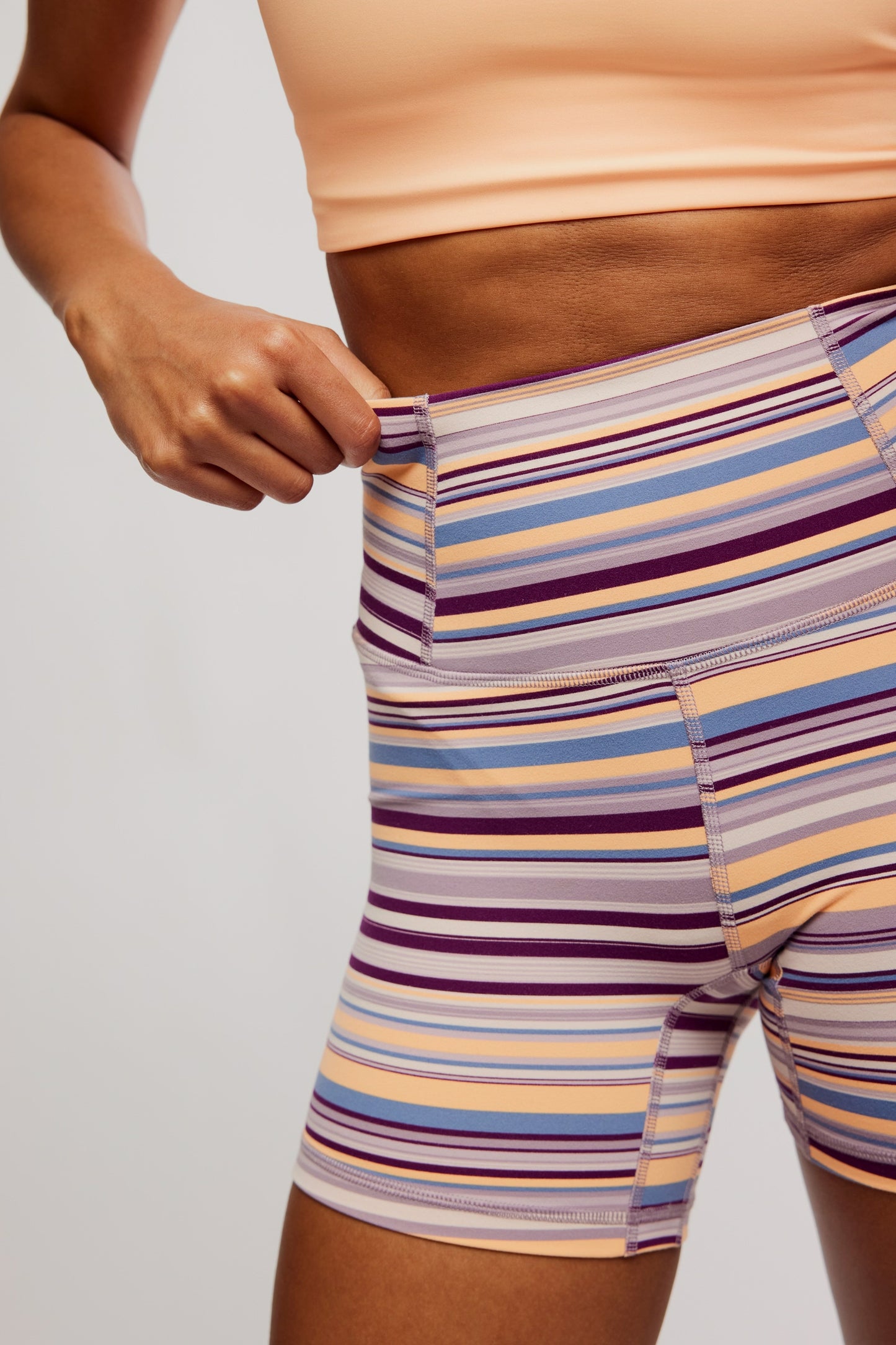 Never Better Printed Bike Shorts