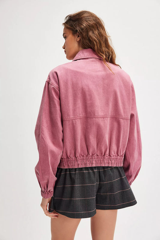 Birdie Jacket - Rose Raisin