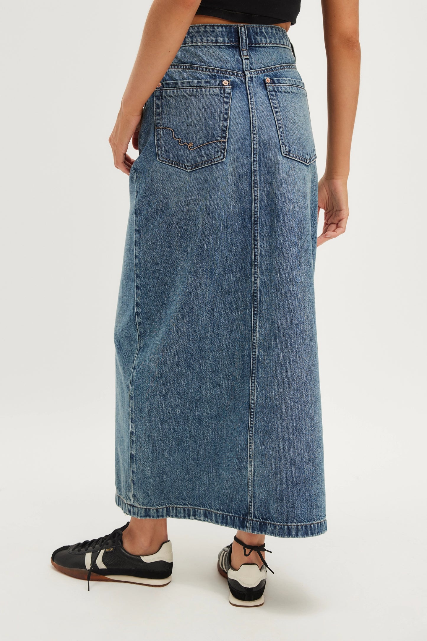 Nothing Better Denim Maxi