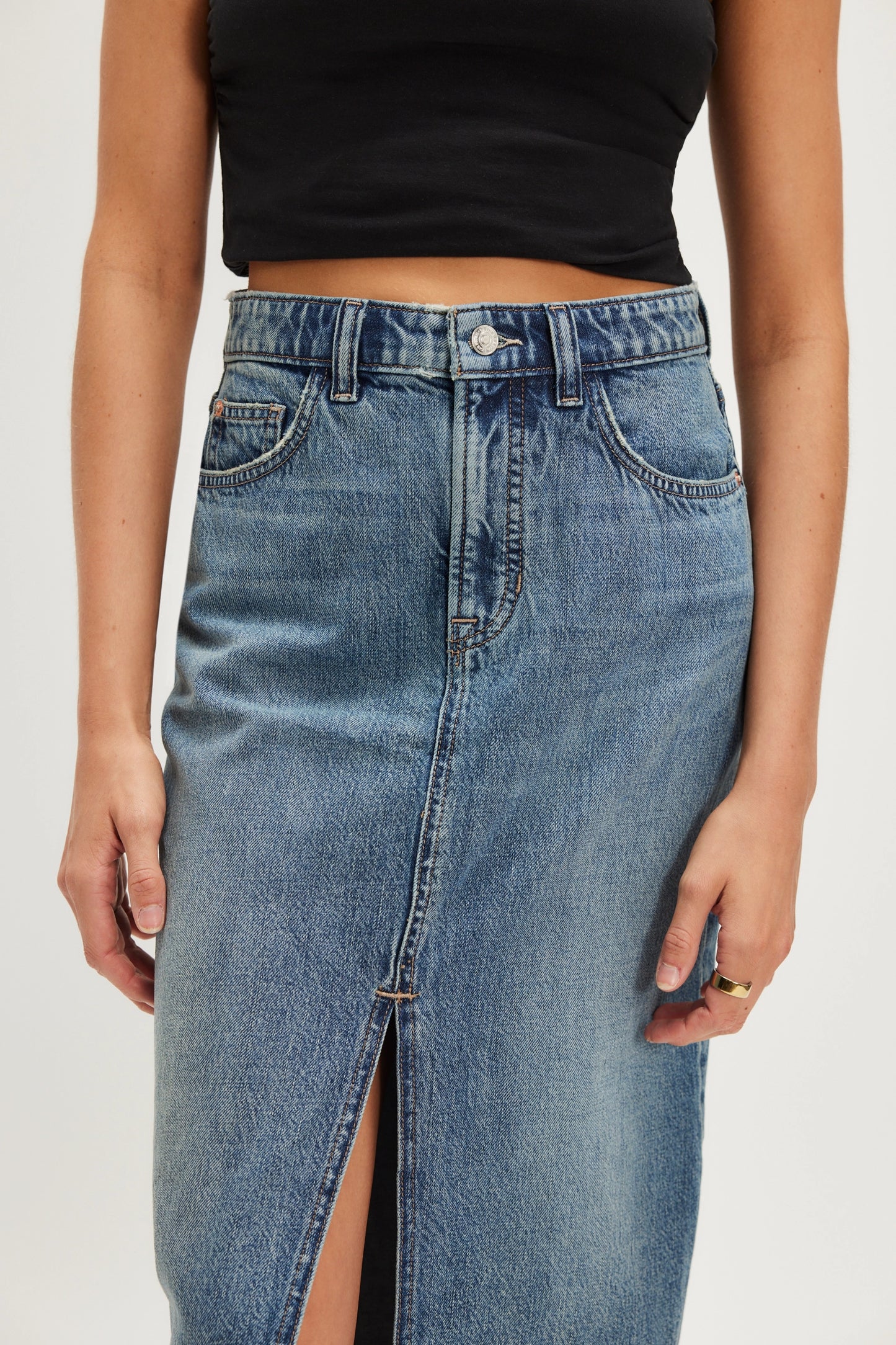 Nothing Better Denim Maxi