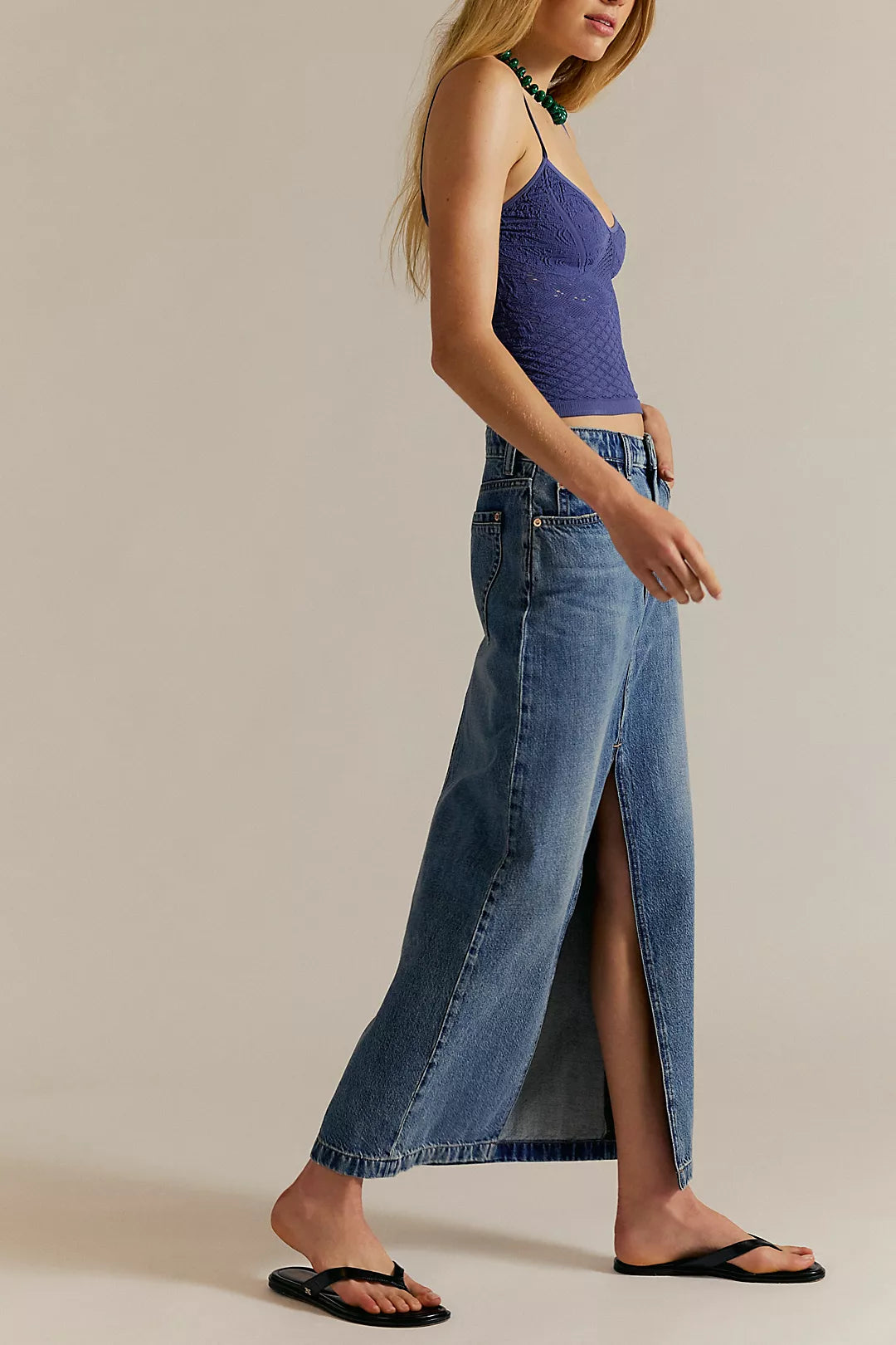 Nothing Better Denim Maxi