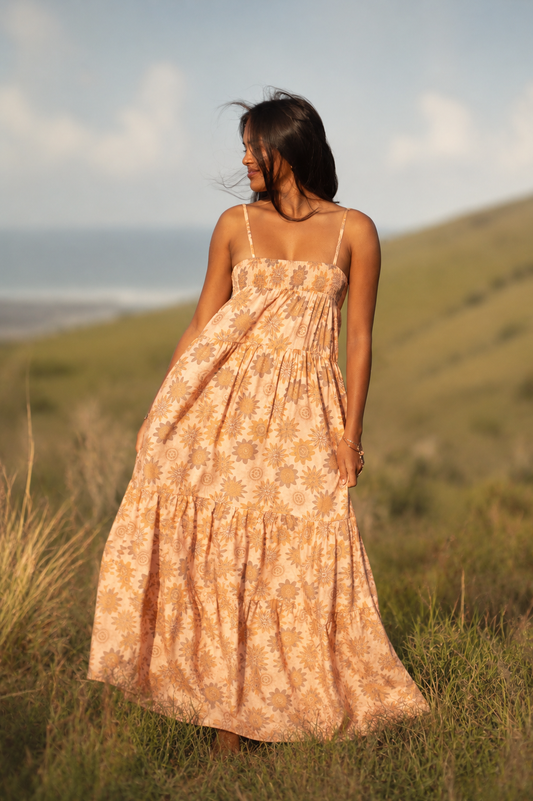 Waikiki Maxi Dress - Lilikoʻi Blooms