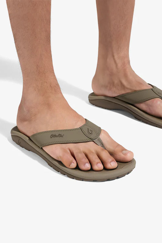 'Ohana Men’s Beach Sandals - Clay/Mustang