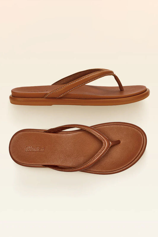 Tiare Women's Leather Beach Sandals