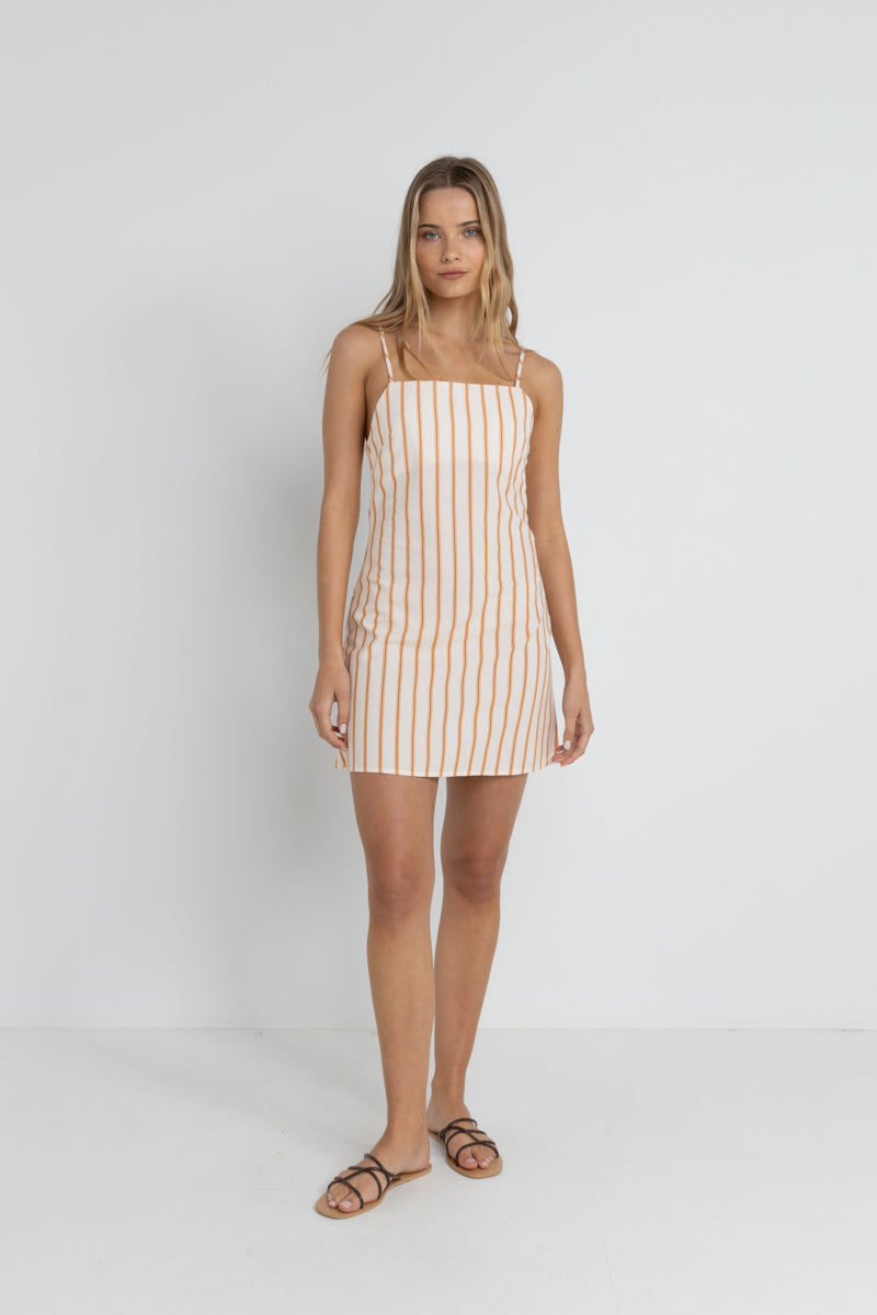The Tide Stripe Mini Dress
