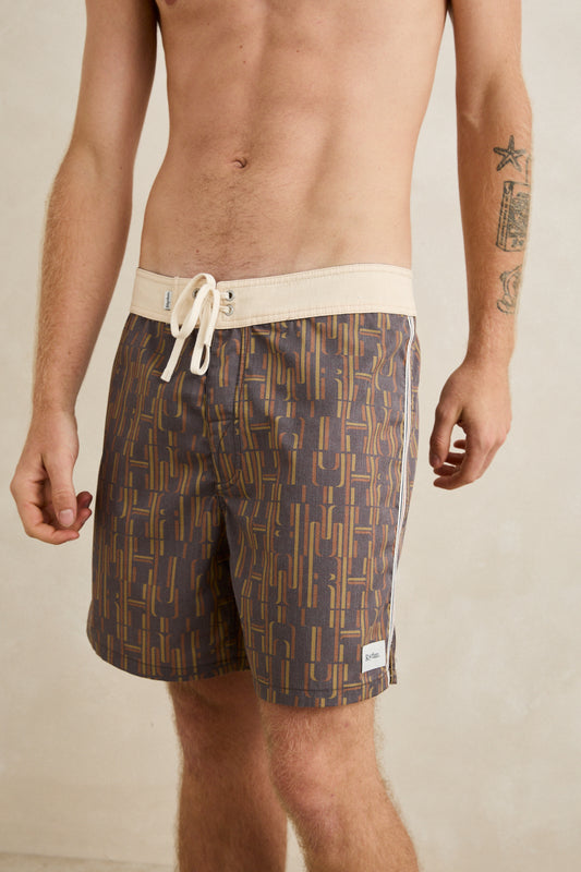 Heritage Blueprint Trunk - Coffee