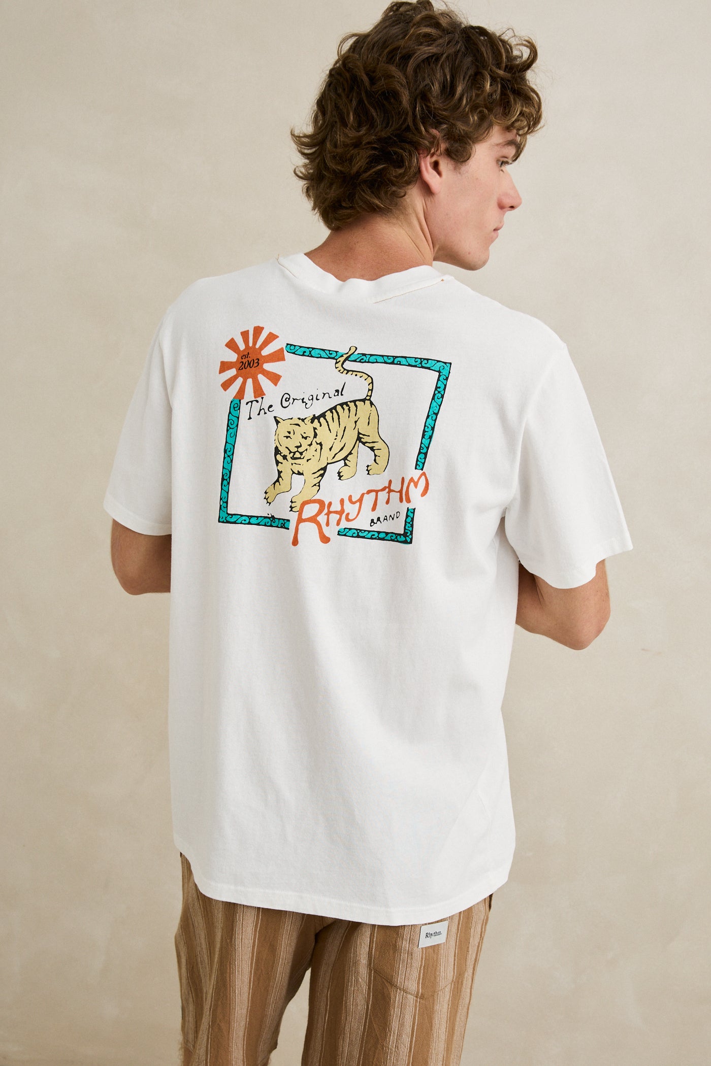 Tiger Vintage T-Shirt - Vintage White
