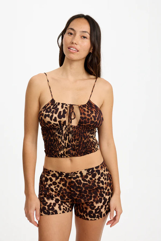 Coco Shorts - Digital Leopard