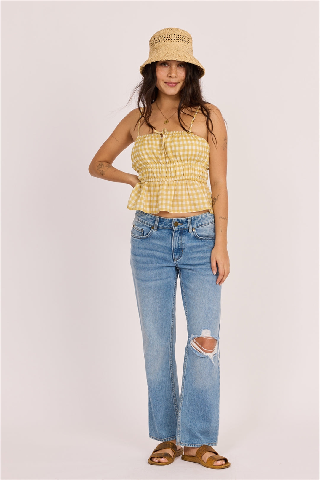 Sunkissed Woven Tank