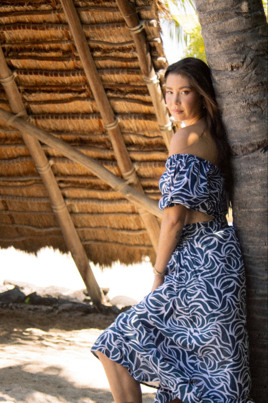 Kirra Skirt - Mambo Navy