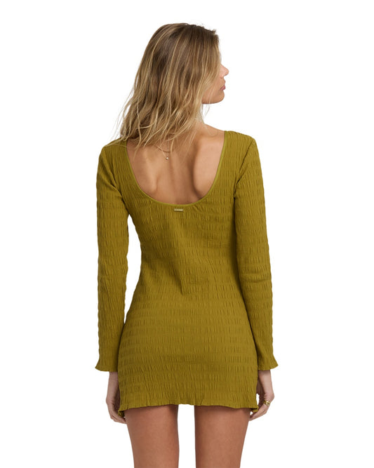 Dream Life Midi Dress - Moss