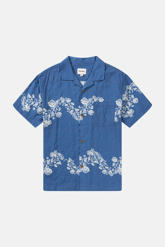 Shoreline SS Shirt Vintage Blue