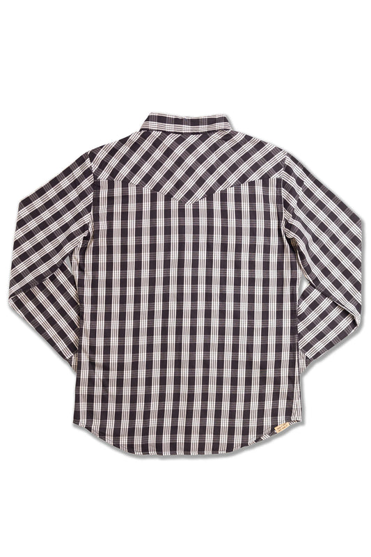 Palaka Western Shirt - Black