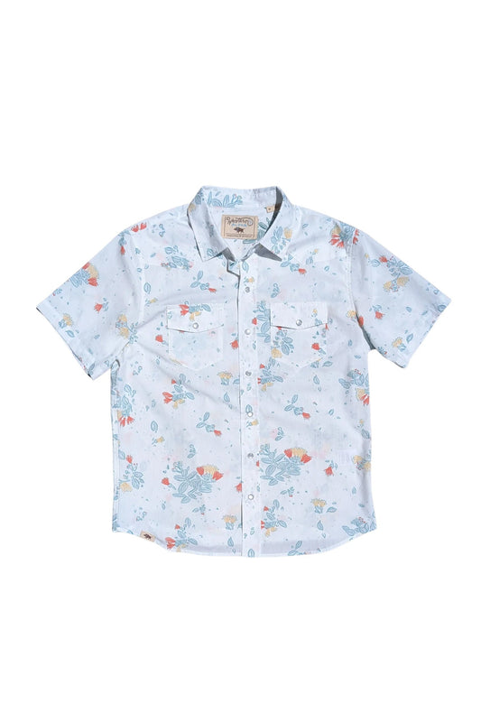 Ohi'a Short Sleeve Shirt - White