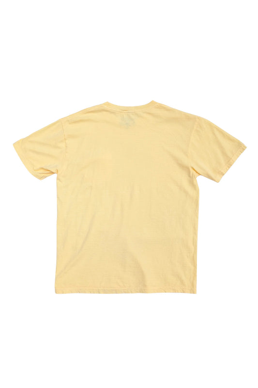 Surfing Boar Pocket Tee - Yellow