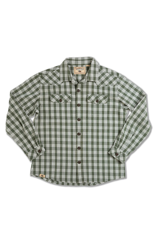 Palaka Waimea Overshirt - Lanikai Green