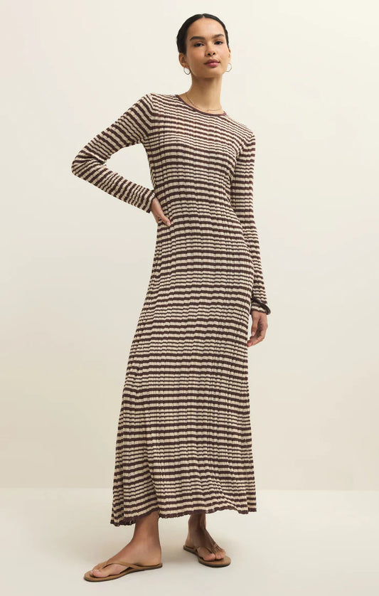 Rosetta Maxi Dress - Chocolate Cherry