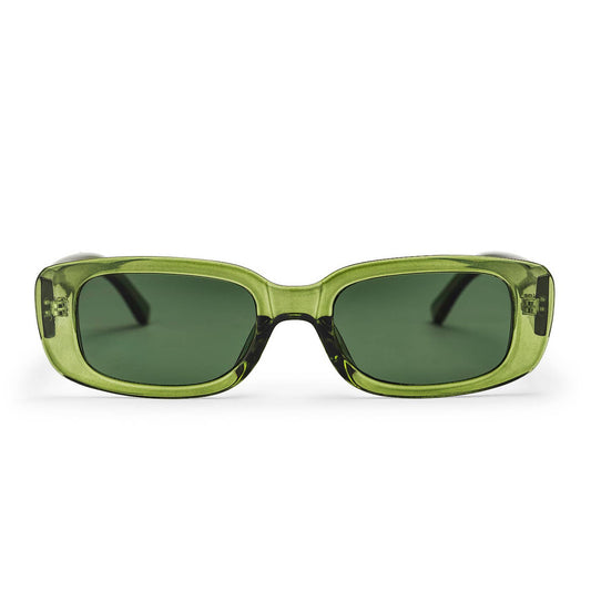 Nicole forest green recycled sunglasses