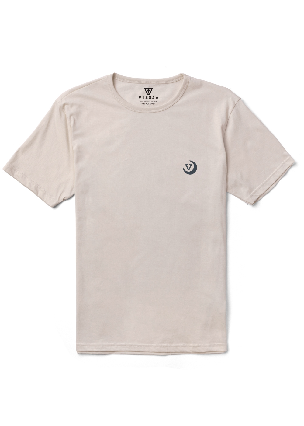 Seascape Organic Tee - Bone