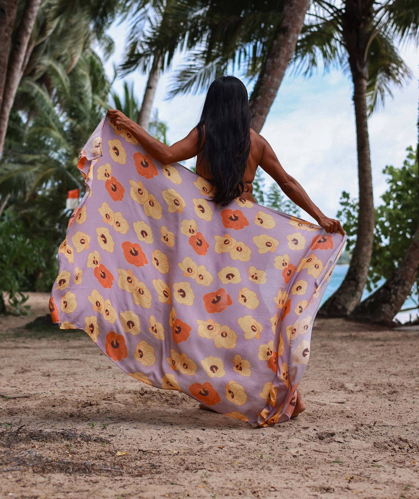 Tag Aloha Co. Pareo - Hau Blossom