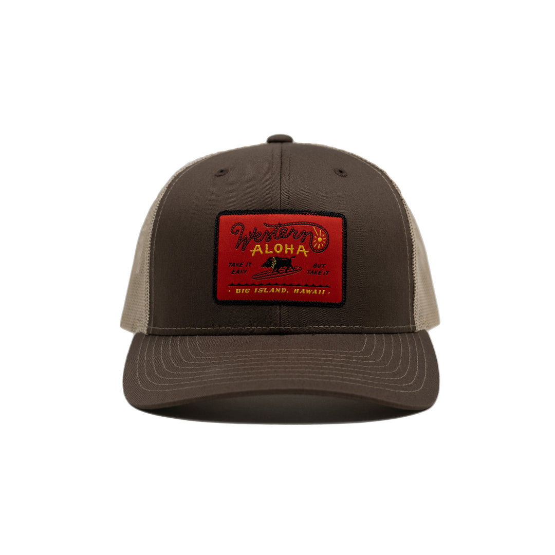 Surfing Boar Patch Snapback