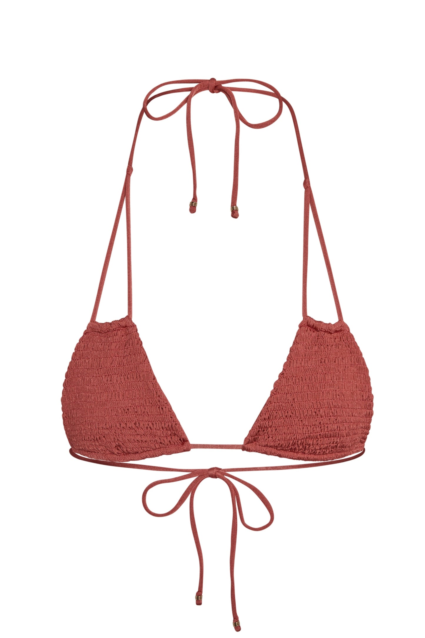 Ali Triangle Bikini Top - Mars