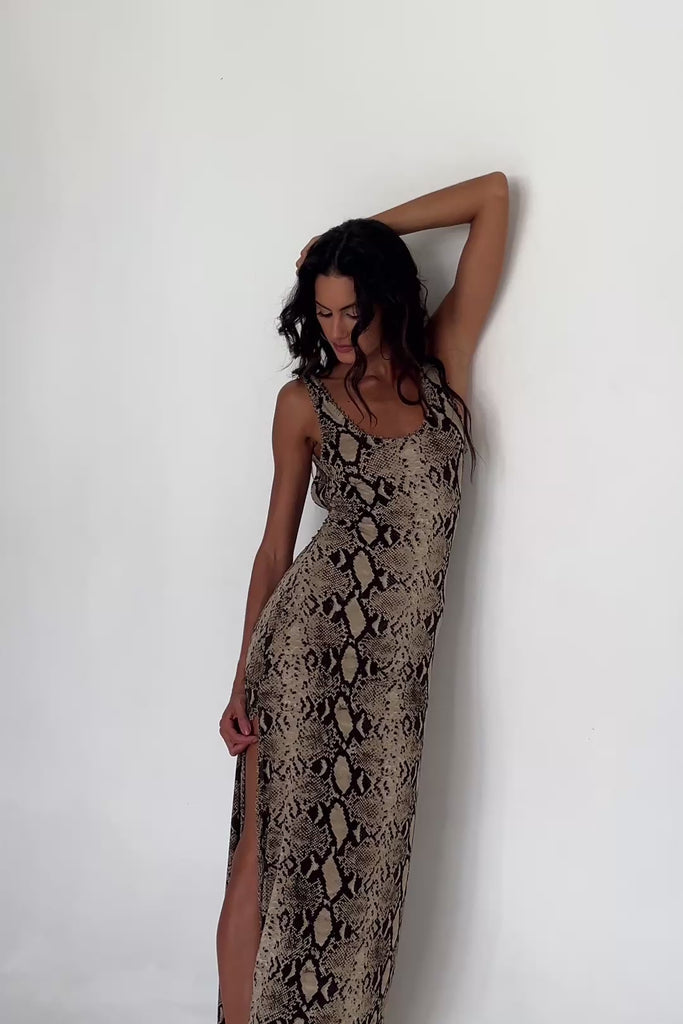 Sonya Maxi Dress - Phyton