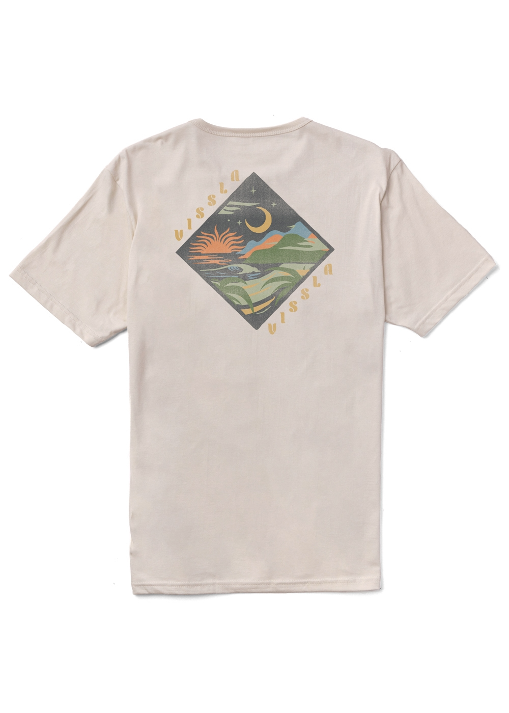 Seascape Organic Tee - Bone